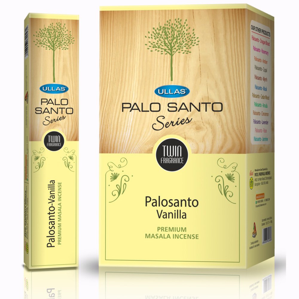 INCIENSO ULLAS PALO SANTO VAINILLA