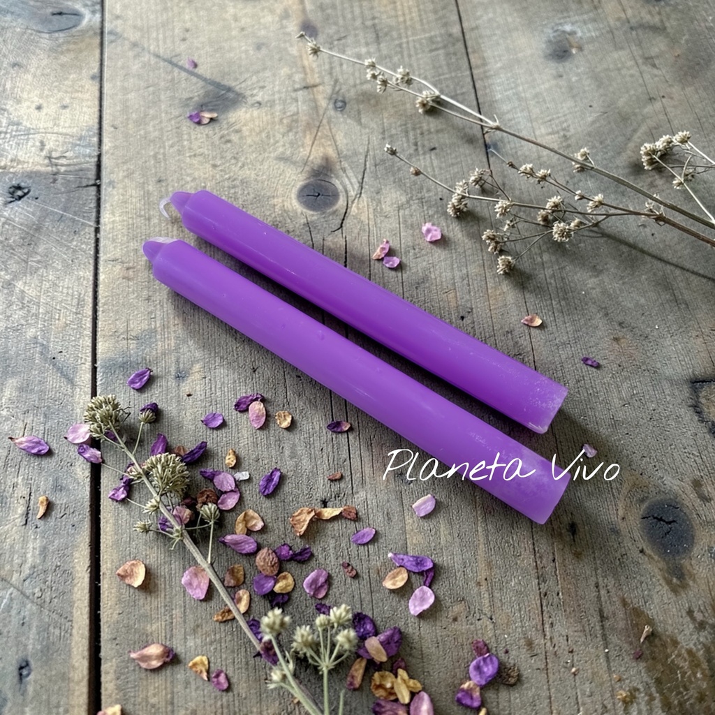 VELA BUJIA VIOLETA