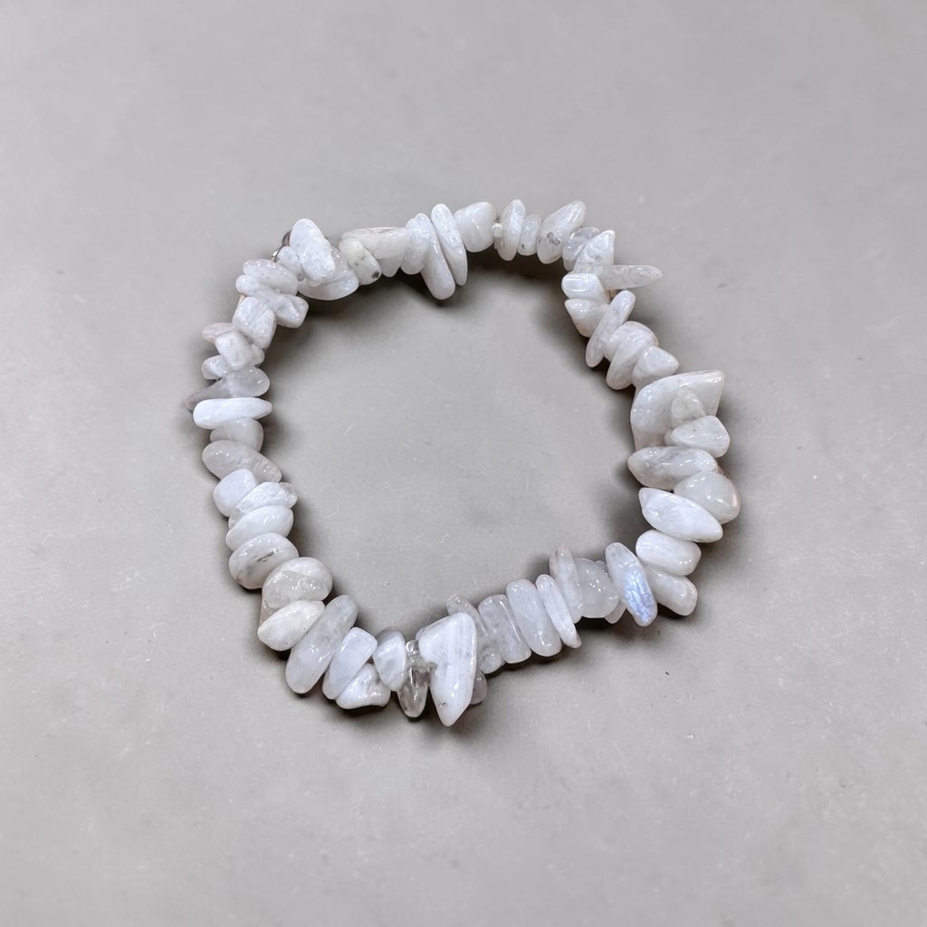 PULSERA CHIP PIEDRA LUNA