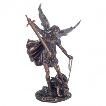 SAN MIGUEL CON DEMONIO BRONZE G