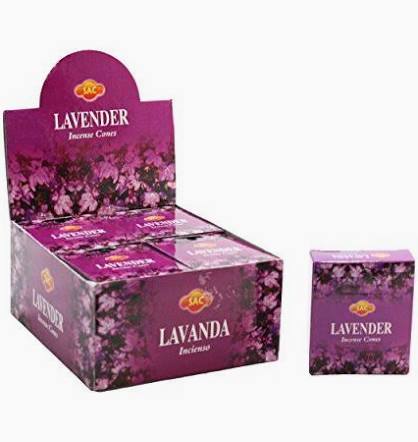 INCIENSO CONO SAC LAVANDA