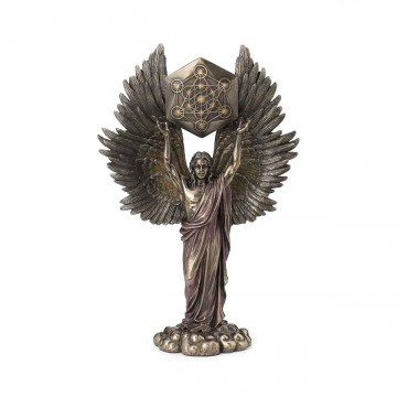 METATRON CUBO GEOMETRICO BRONZE
