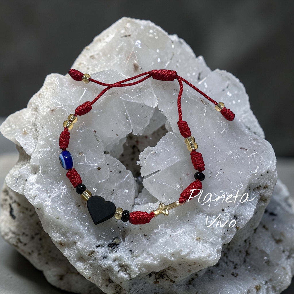 PULSERA AZABAHE NUDO CORAZON