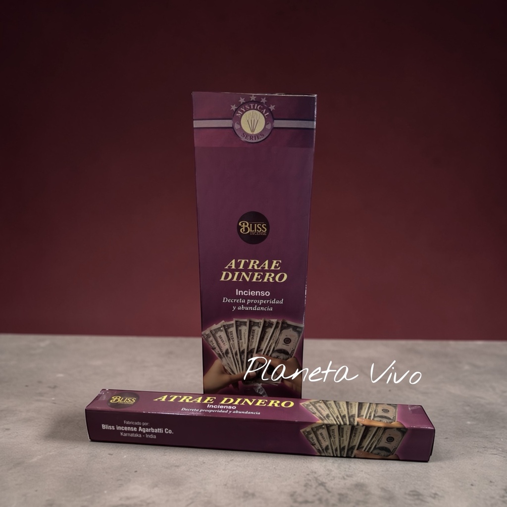 INCIENSO BLISS ATRAE DINERO