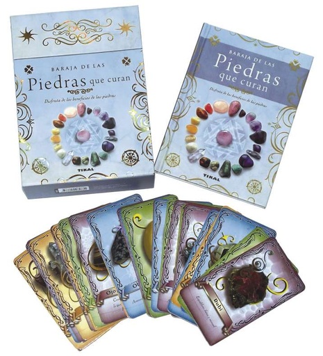 [01005720] TAROT PIEDRAS QUE CURAN + LIBRO