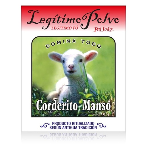 [POCOR] POLVO CORDERITO MANSO