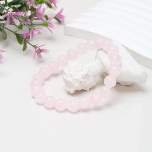 [2084] PULSERA C.ROSA 8MM