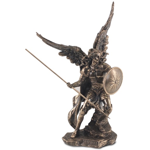 [45916] FIGURA BRONZE SAN RAFAEL G
