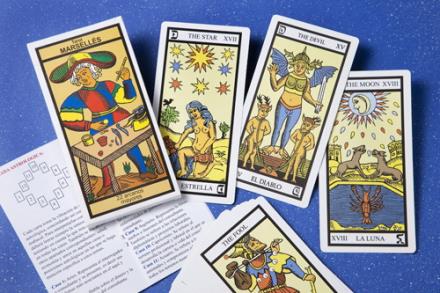 [423000] TAROT 22 ARCANOS MAYORES  MARSELLA 11CM