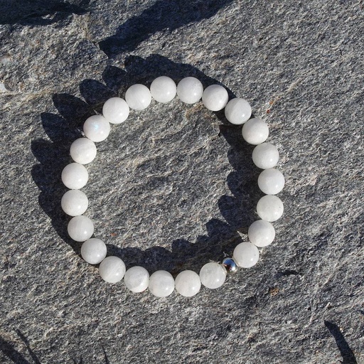 [13115013] PULSERA PIEDRA LUNA 8 MM