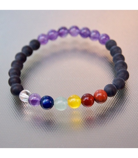 [12077018] PULSERA CHAKRA/ONIX MATE