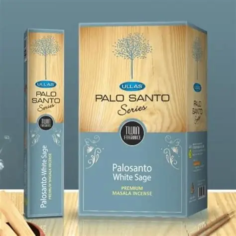 [03224] INCIENSO ULLAS PALO SANTO SALVIA BLANCA