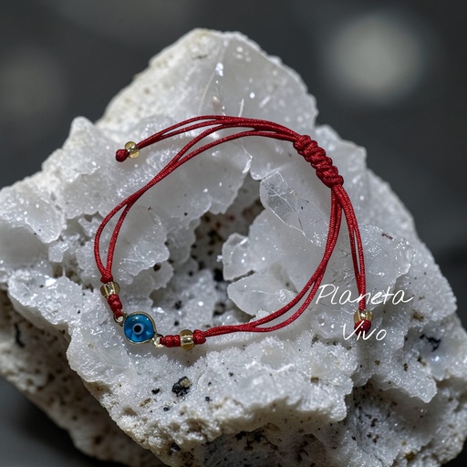 [TEYE001] PULSERA OJO TURCO TURQUESA