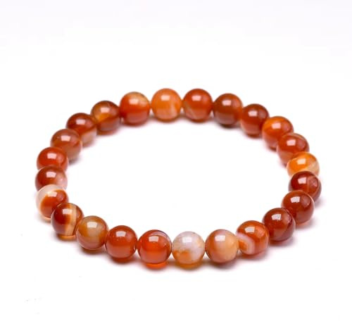 [3792] PULSERA CARNEOLA 6MM