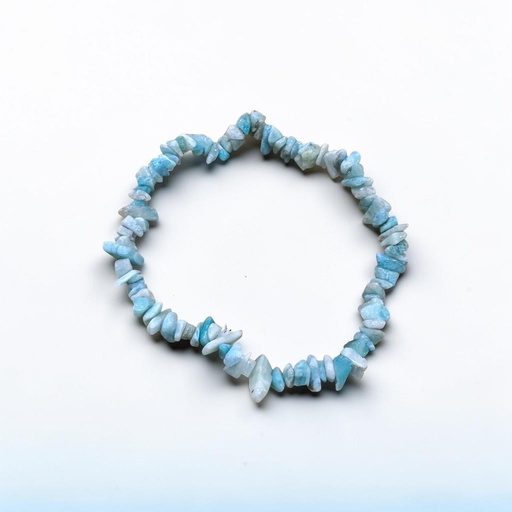 [00246.12] PULSERA CHIP AMAZONITA